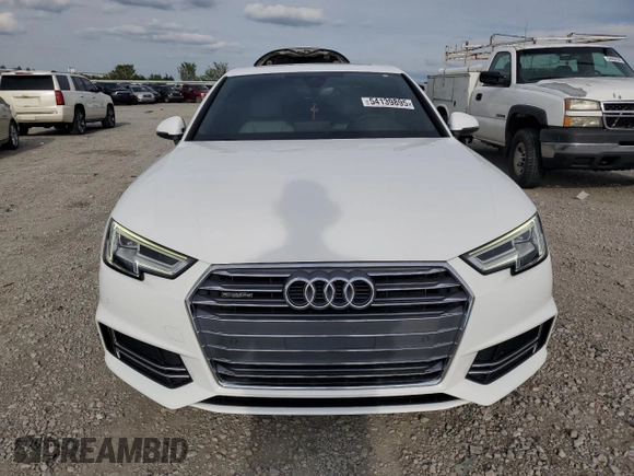 2017 Audi A4 Premium Plus z VIN WAUENAF42HN042737, wystawiony jako Copart lot #54139895 z przebiegiem 81 738 mil mil oraz Szkoda całkowita • Salvage title. Historia ofert i sprzedaży dostępna na DreamBid. Obrazek 5.