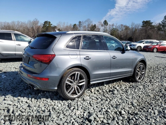 2014 Audi SQ5 Premium Plus z VIN WA1CGAFP2EA095059, wystawiony jako Copart lot #46145185 z przebiegiem 59 863 mil mil oraz Szkoda całkowita • Salvage title. Historia ofert i sprzedaży dostępna na DreamBid. Obrazek 3.
