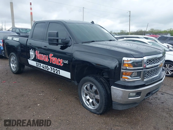 2014 Chevrolet Silverado 1500 LT with VIN 1GCVKREC4EZ327320, listed as a IAAI auction lot 42063939 with 132,317 mi miles and . Bid and sale history available at DreamBid. Image 1.