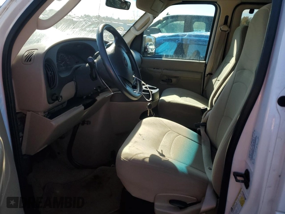 2008 Ford Econoline Passenger XL with VIN 1FBNE31L58DB04686, listed as a Copart auction lot 79701724 with Not Provided miles and Salvage Title. Bid and sale history available at carsss.com. Image 7.