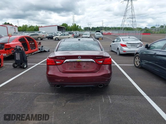 2016 Nissan Maxima S with VIN 1N4AA6AP3GC401332, listed as a IAAI auction lot 42371607 with 177,464 mi miles and . Bid and sale history available at DreamBid. Image 16.