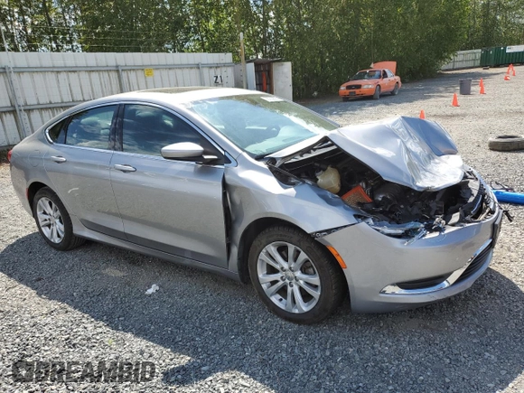 2015 Chrysler 200 Limited z VIN 1C3CCCAB4FN722433, wystawiony jako Copart lot #56233825 z przebiegiem 92 925 mil mil oraz Szkoda całkowita • Salvage title. Historia ofert i sprzedaży dostępna na DreamBid. Obrazek 4.