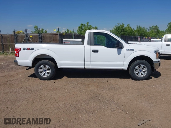 2019 Ford F-150 XL with VIN 1FTMF1EB1KKF02684, listed as a IAAI auction lot 42320140 with 185,189 mi miles and . Bid and sale history available at DreamBid. Image 13.
