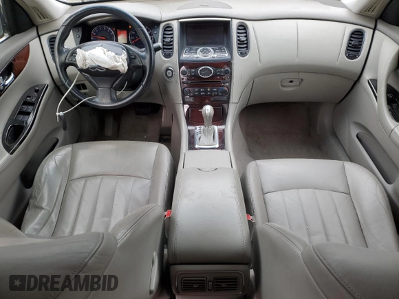 2009 Infiniti EX Journey with VIN JNKAJ09F49M952013, listed as a Copart auction lot 41631005 with 100,724 mi miles and Salvage title. Bid and sale history available at DreamBid. Image 8.