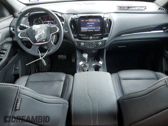 2022 Chevrolet Traverse LT with VIN 1GNERHKW6NJ184901, listed as a Copart auction lot 58931225 with 45,586 mi miles and Salvage title. Bid and sale history available at DreamBid. Image 8.