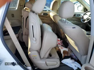 2017 Nissan Pathfinder Platinum with VIN 5N1DR2MN0HC600158, listed as a Copart auction lot 75987994 with 146,529 mi miles and Salvage Title. Bid and sale history available at carsss.com. Image 11.