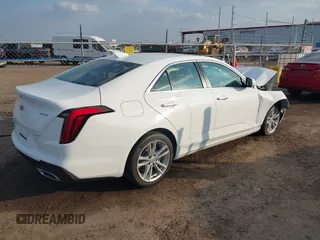2024 Cadillac CT4 Luxury z VIN 1G6DA5RK2R0127414, wystawiony jako IAAI lot #41189546 z przebiegiem 6 383 mil mil oraz . Historia ofert i sprzedaży dostępna na DreamBid. Obrazek 4.