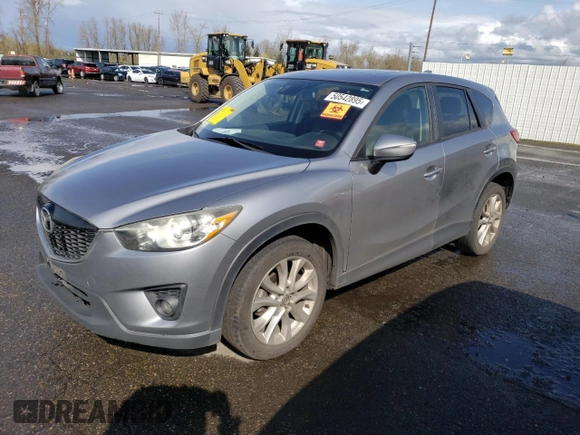 2015 Mazda CX-5 Grand Touring with VIN JM3KE2DY5F0507904, listed as a Copart auction lot 50542895 with 160,736 mi miles and Salvage Title. Bid and sale history available at carsss.com. Image 1.