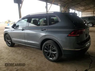 2024 Volkswagen Tiguan SE with VIN 3VVNB7AX3RM114137, listed as a Copart auction lot 53078155 with 11,848 mi miles and Salvage Title. Bid and sale history available at DreamBid. Image 2.