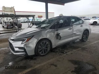 2024 Toyota Corolla XSE with VIN 5YFT4MCE4RP213052, listed as a Copart auction lot 49008235 with 11,335 mi miles and Salvage Title. Bid and sale history available at carsss.com. Image 1.