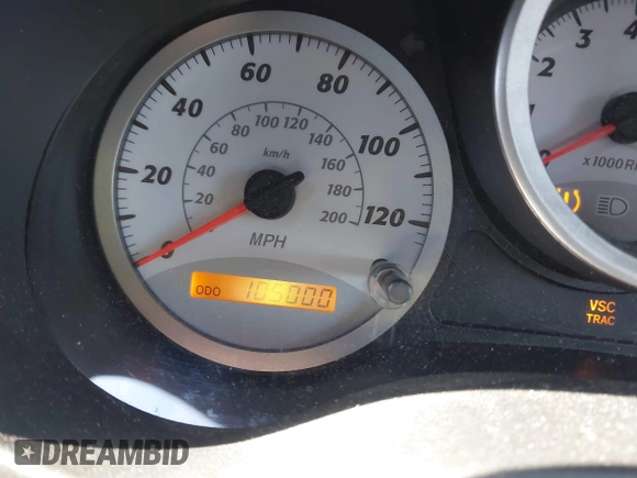2005 Toyota RAV4 with VIN JTEHD20V150068910, listed as a IAAI auction lot 41832871 with 105,000 mi miles. Bid and sale history available at carsss.com. Image 14.