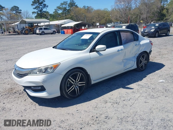 2017 Honda Accord Sedan Sport with VIN 1HGCR2F53HA118309, listed as a IAAI auction lot 41882850 with 173,721 mi miles. Bid and sale history available at carsss.com. Image 17.