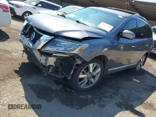 2016 Nissan Pathfinder SL with VIN 5N1AR2MN0GC604373, listed as a IAAI auction lot 41887193 with 147,894 mi miles and . Bid and sale history available at DreamBid. Image 17.