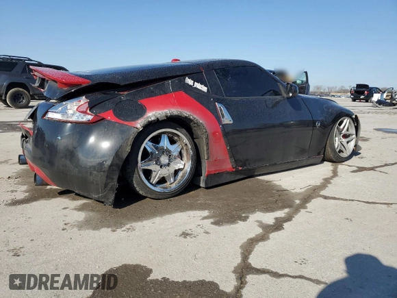 2015 Nissan 370Z Sport with VIN JN1AZ4EH9FM443851, listed as a Copart auction lot 42429035 with 116,411 mi miles and Clean Title. Bid and sale history available at carsss.com. Image 3.