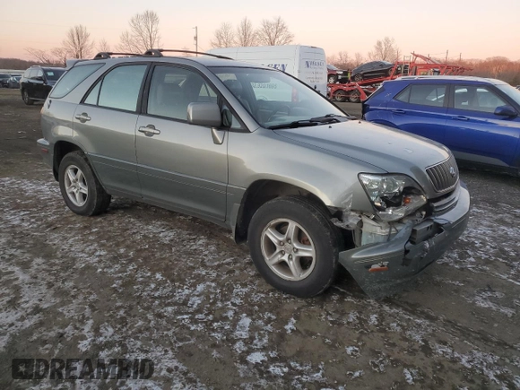 2000 Lexus RX 300 with VIN JT6HF10U9Y0151013, listed as a Copart auction lot 41659615 with 240,676 mi miles and Salvage Title. Bid and sale history available at DreamBid. Image 4.