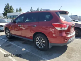 2015 Nissan Pathfinder SL with VIN 5N1AR2MN0FC618594, listed as a Copart auction lot 52500135 with 140,200 mi miles and Clean title. Bid and sale history available at DreamBid. Image 2.
