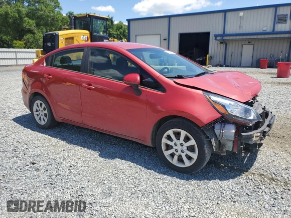 2017 Kia Rio LX z VIN KNADM4A34H6121089, wystawiony jako Copart lot #56297515 z przebiegiem 153 361 mil mil oraz Szkody całkowita. Historia ofert i sprzedaży dostępna na DreamBid. Obrazek 3.
