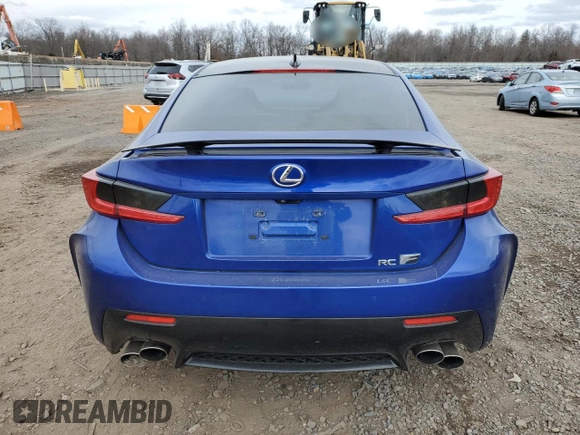 2015 Lexus RC F F z VIN JTHHP5BCXF5002500, wystawiony jako Copart lot #45632835 z przebiegiem 100 785 mil mil oraz Szkoda całkowita • Salvage title. Historia ofert i sprzedaży dostępna na DreamBid. Obrazek 6.