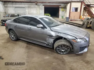 2020 Jaguar XF 30t Checkered Flag Limited Edition with VIN SAJBX4GX2LCY84803, listed as a Copart auction lot 42959684 with 0 mi miles. Bid and sale history available at carsss.com. Image 4.