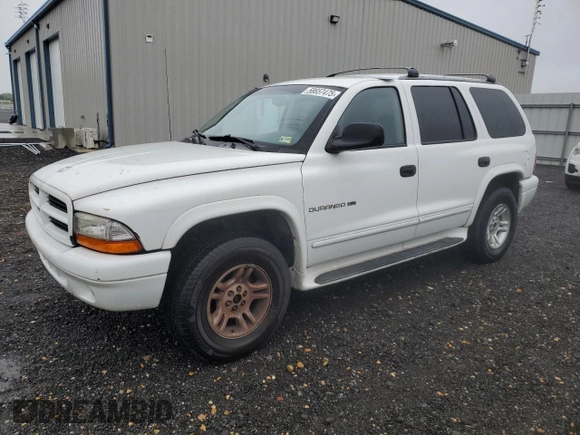 2001 Dodge Durango z VIN 1B4HS28Z21F570427, wystawiony jako Copart lot #58657475 z przebiegiem 114 295 mil mil oraz Tytuł czysty. Historia ofert i sprzedaży dostępna na DreamBid. Obrazek 1.
