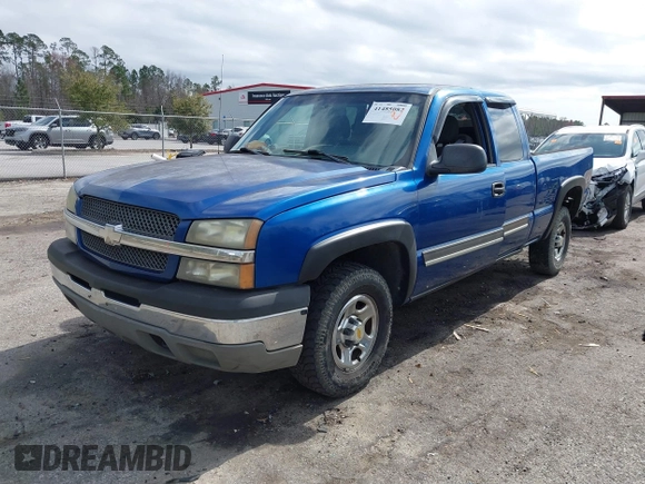 2003 Chevrolet Silverado 1500 LS with VIN 2GCEK19V031307424, listed as a IAAI auction lot 41485082 with 215,901 mi miles. Bid and sale history available at carsss.com. Image 2.