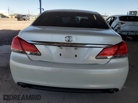2012 Toyota Avalon with VIN 4T1BK3DBXCU457911, listed as a Copart auction lot 54584335 with 78,585 mi miles and Salvage Title. Bid and sale history available at carsss.com. Image 6.