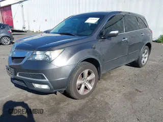 2012 Acura MDX Tech Pkg with VIN 2HNYD2H39CH520242, listed as a IAAI auction lot 42065248 with 268,848 mi miles. Bid and sale history available at carsss.com. Image 2.