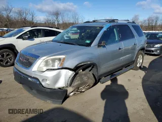 2011 GMC Acadia SLT2 with VIN 1GKKVSED1BJ175182, listed as a Copart auction lot 41492155 with 184,077 mi miles and Salvage title. Bid and sale history available at DreamBid. Image 1.