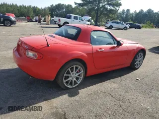 2009 Mazda MX-5 Miata Grand Touring with VIN JM1NC26F190204839, listed as a Copart auction lot 54161955 with 88,821 mi miles and Salvage title. Bid and sale history available at DreamBid. Image 3.