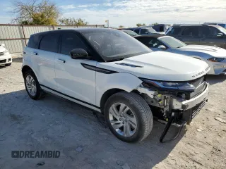 2021 Land Rover Range Rover Evoque R-Dynamic S with VIN SALZT2FX6MH139693, listed as a Copart auction lot 82414014 with 30,801 mi miles and Salvage Title. Bid and sale history available at carsss.com. Image 4.