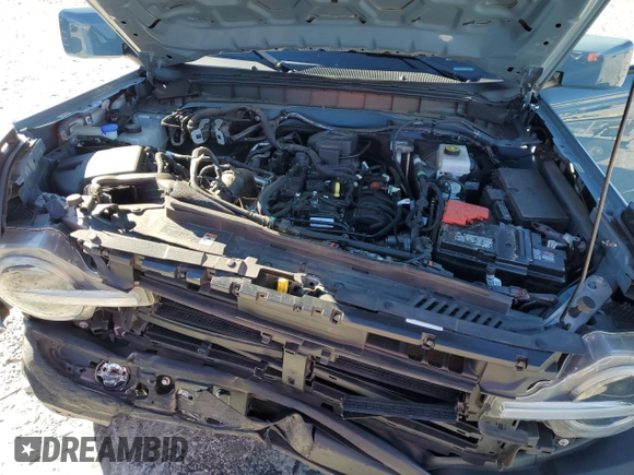 2022 Ford Bronco with VIN 1FMDE5DH7NLB59776, listed as a Copart auction lot 84913034 with 35,035 mi miles and Salvage Title. Bid and sale history available at DreamBid. Image 13.