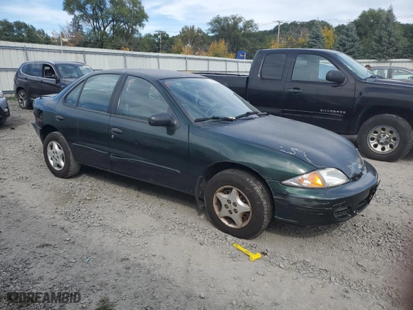 2002 Chevrolet Cavalier with VIN 1G1JC524427217627, listed as a Copart auction lot 73422724 with 167,522 mi miles and Salvage Title. Bid and sale history available at carsss.com. Image 4.