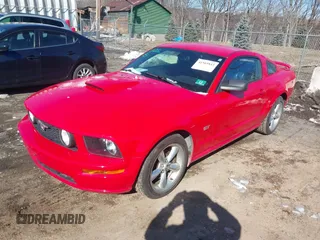 2008 Ford Mustang GT Deluxe with VIN 1ZVHT82HX85123943, listed as a IAAI auction lot 41565843 with 233,125 mi miles and . Bid and sale history available at DreamBid. Image 17.