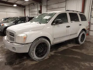 2005 Dodge Durango SXT with VIN 1D4HB38NX5F624748, listed as a IAAI auction lot 41596905 with 204,466 mi miles and . Bid and sale history available at DreamBid. Image 2.