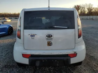2011 Kia Soul + with VIN KNDJT2A25B7301655, listed as a Copart auction lot 46805455 with 185,848 mi miles and Salvage Title. Bid and sale history available at carsss.com. Image 6.