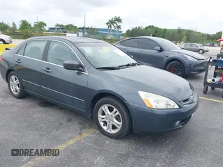 2005 Honda Accord EX-L z VIN 1HGCM56865A133683, wystawiony jako IAAI lot #42408317 z przebiegiem 159 159 mil mil oraz . Historia ofert i sprzedaży dostępna na DreamBid. Obrazek 1.