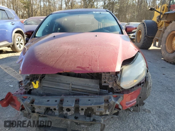 2013 Ford Focus Titanium with VIN 1FADP3J29DL207057, listed as a Copart auction lot 87192264 with 163,649 mi miles and Salvage Title. Bid and sale history available at carsss.com. Image 5.