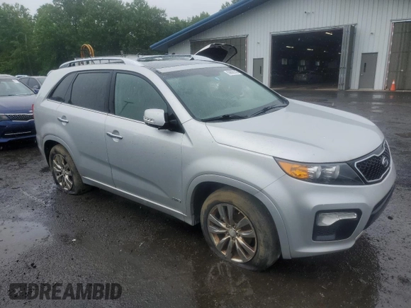 2013 Kia Sorento SX with VIN 5XYKWDA22DG381431, listed as a Copart auction lot 59806145 with Not provided miles and Clean title. Bid and sale history available at DreamBid. Image 4.