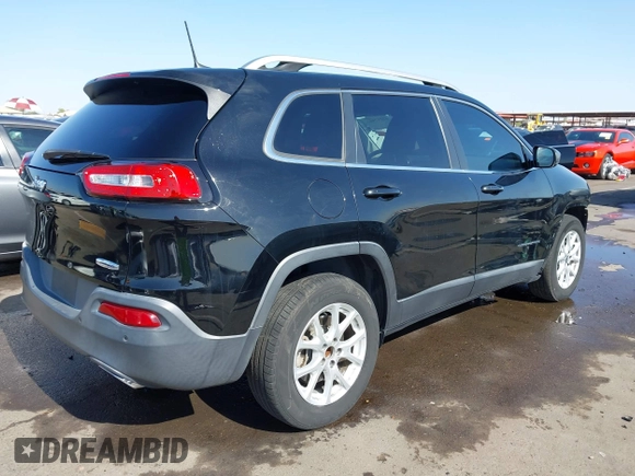 2018 Jeep Cherokee Latitude Plus with VIN 1C4PJLLX2JD525187, listed as a IAAI auction lot 42292946 with 95,492 mi miles and . Bid and sale history available at DreamBid. Image 4.