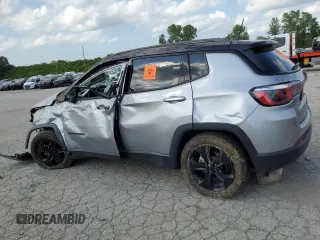 2018 Jeep Compass Altitude with VIN 3C4NJCBB2JT407423, listed as a Copart auction lot 65131134 with 66,605 mi miles and Salvage title. Bid and sale history available at DreamBid. Image 2.