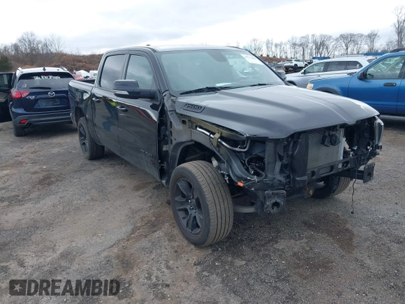 2020 Ram 1500 Big Horn with VIN 1C6SRFFT6LN183373, listed as a IAAI auction lot 41777408 with 43,457 mi miles. Bid and sale history available at carsss.com. Image 1.