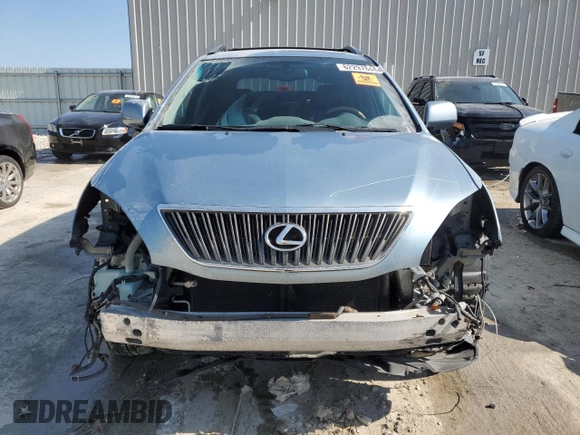 2006 Lexus RX with VIN 2T2HA31U96C106332, listed as a Copart auction lot 62297844 with 222,856 mi miles and Non Repairable. Bid and sale history available at carsss.com. Image 5.