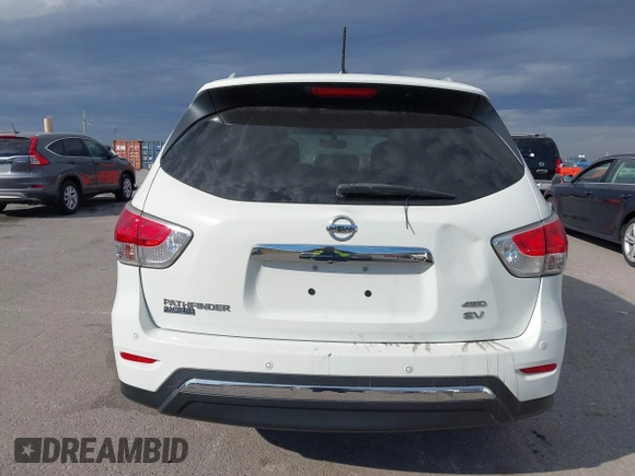 2015 Nissan Pathfinder SV z VIN 5N1AR2MM4FC655543, wystawiony jako IAAI lot #40638559 z przebiegiem 183 436 mil mil oraz . Historia ofert i sprzedaży dostępna na DreamBid. Obrazek 16.