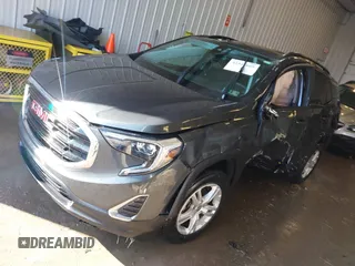 2021 GMC Terrain SLE with VIN 3GKALTEV7ML325517, listed as a IAAI auction lot 41541669 with 33,761 mi miles and . Bid and sale history available at carsss.com. Image 2.