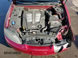2006 Hyundai Tiburon GT с VIN KMHHN65F16U207031, выставлен на аукционе Copart как лот 83851394 с пробегом 119 625 миль миль и Списание • Salvage title. История ставок и продаж доступна на DreamBid. Изображение 13.
