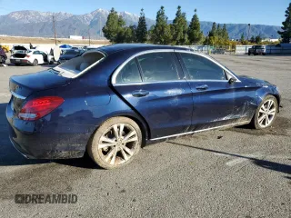 2018 Mercedes-Benz C 300 with VIN 55SWF4JB2JU279520, listed as a Copart auction lot 48434885 with 63,357 mi miles and Salvage title. Bid and sale history available at DreamBid. Image 3.
