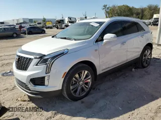 2023 Cadillac XT5 FWD Premium Luxury with VIN 1GYKNCRS9PZ224013, listed as a Copart auction lot 44164135 with 12,003 mi miles and Salvage Title. Bid and sale history available at carsss.com. Image 1.