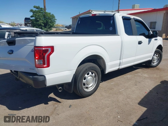 2016 Ford F-150 XL with VIN 1FTEX1C83GFD62436, listed as a IAAI auction lot 42096628 with 27,139 mi miles and . Bid and sale history available at carsss.com. Image 4.