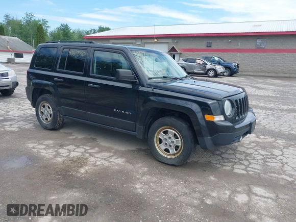 2017 Jeep Patriot Sport with VIN 1C4NJRBB7HD128164, listed as a IAAI auction lot 42577060 with 153,125 mi miles and . Bid and sale history available at DreamBid. Image 1.
