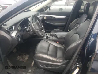 2019 Infiniti QX50 LUXE with VIN 3PCAJ5M37KF100121, listed as a Copart auction lot 49025983 with 23,523 mi miles. Bid and sale history available at carsss.com. Image 7.